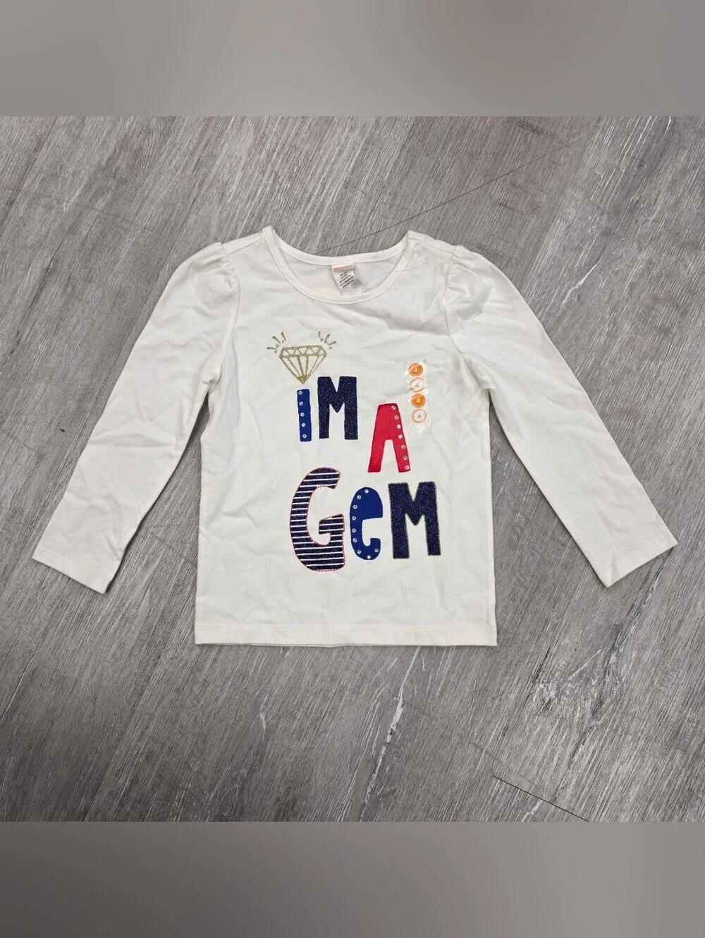 GYMBOREE Girls' Cream 